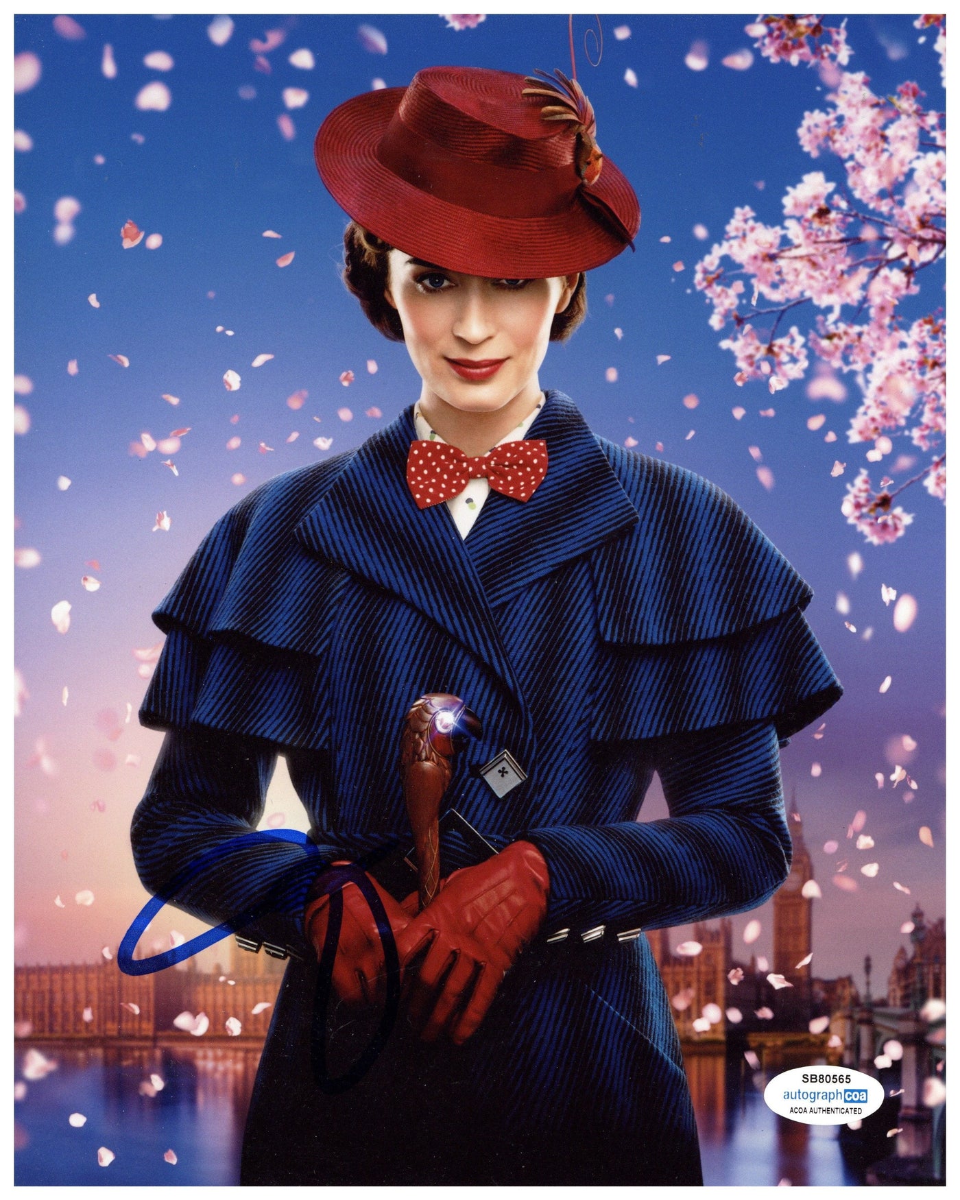 Emily Blunt Signed 8x10 Photo Mary Poppins Autographed ACOA #2 – Zobie ...