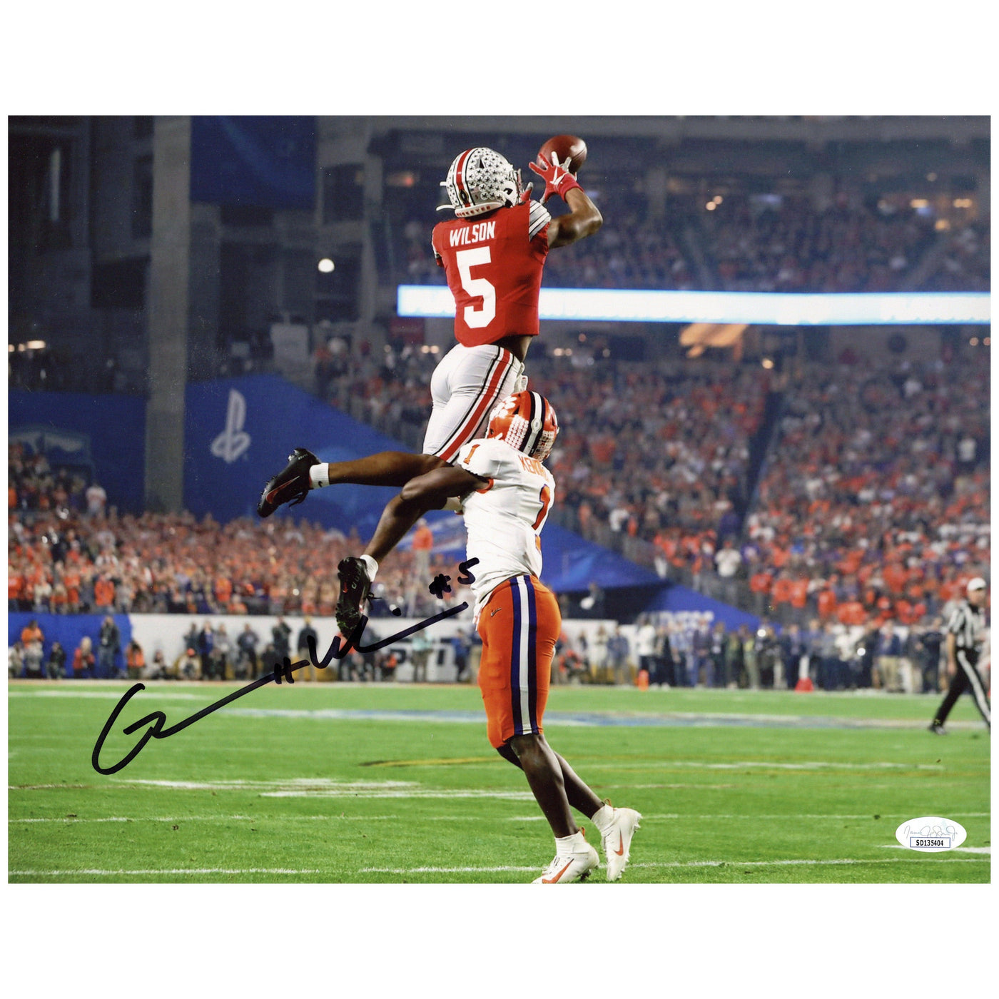 Chris Olave Ohio State Buckeyes 16-3 16x20 Autographed Photo - Beckett  Authentic