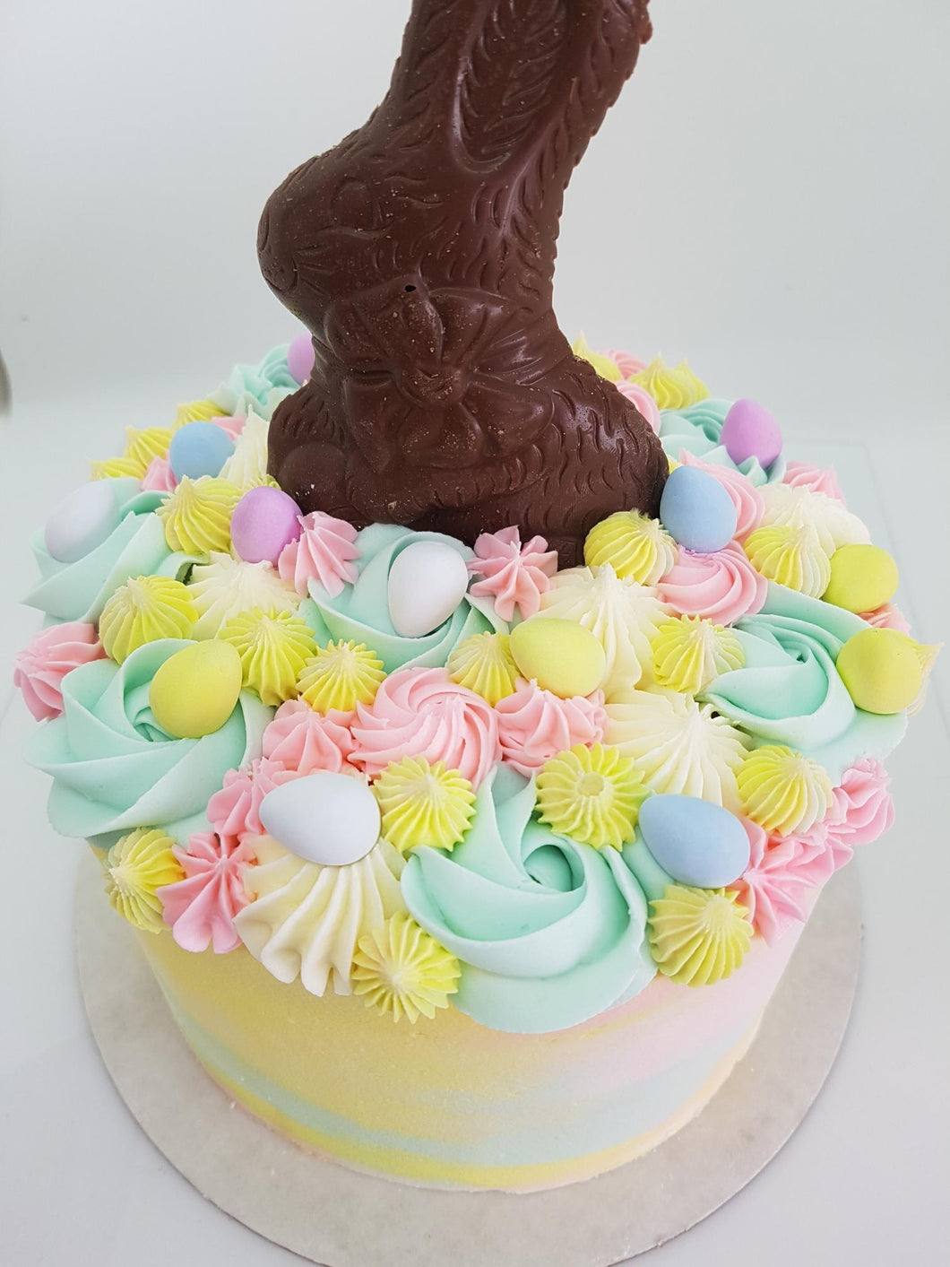 Easter Pastel Floral Cake - sweet C bakery