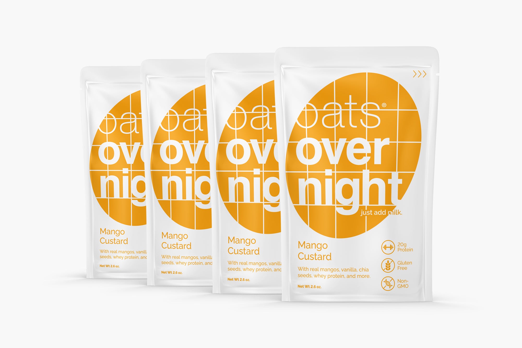 Mango Custard Subscription - Oats Overnight product image