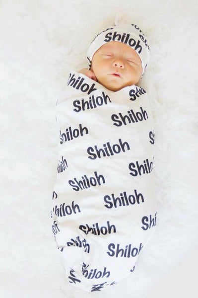 custom swaddle set