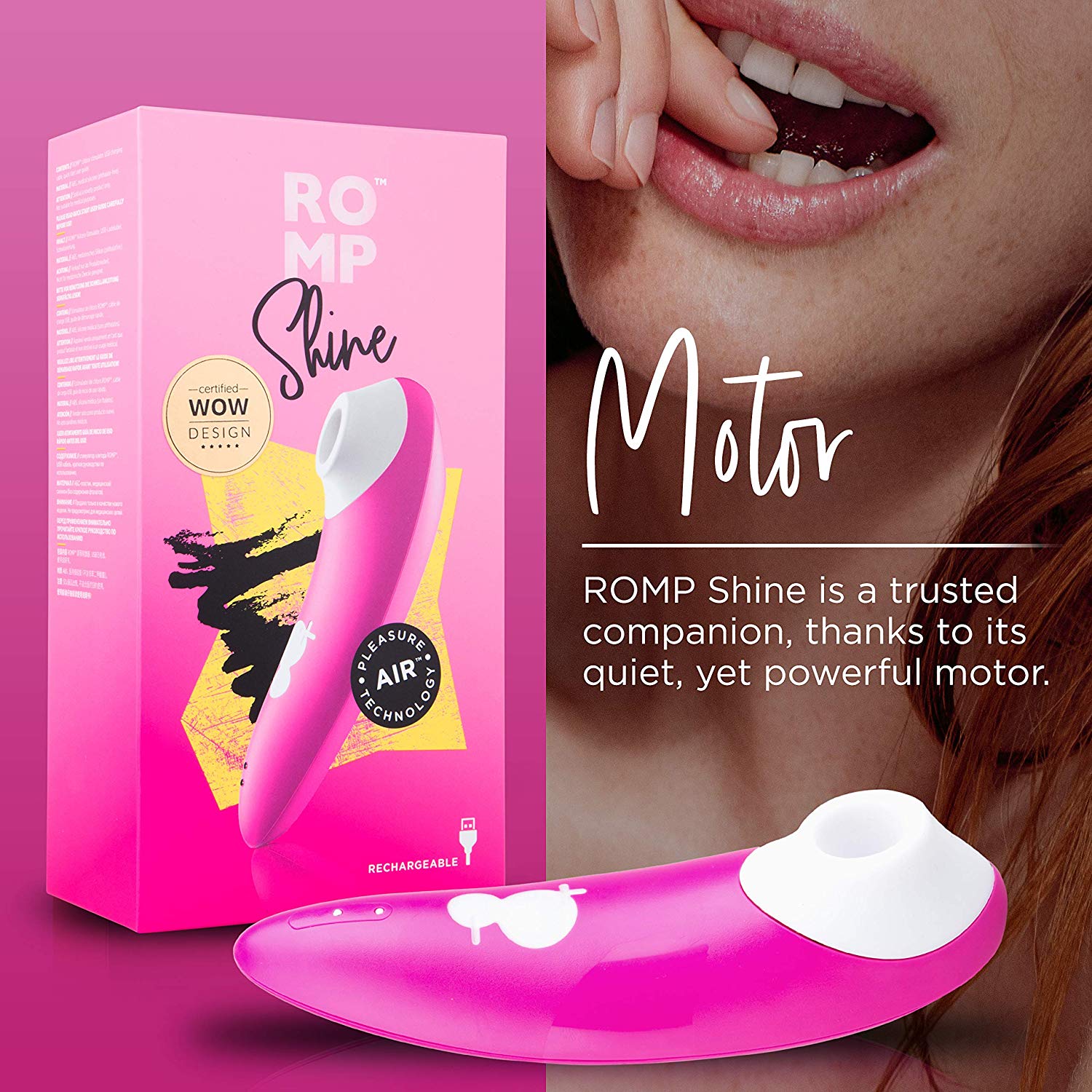 ROMP Shine Clitoral Sucking Toy Clitoris