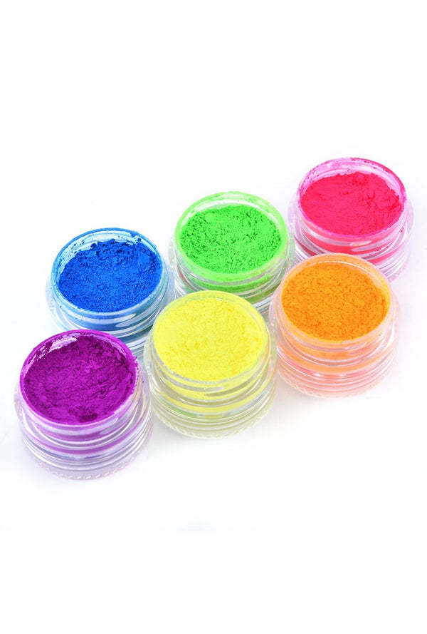 Neon Pigment Powder Set