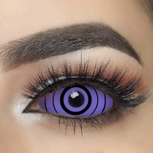 Naruto Sclera Rinnegan Purple Contact Lenses 22mm