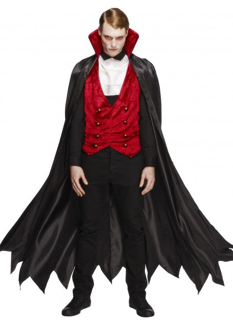 Men's Blood Red Vampire Costume Perth | Hurly Burly - Hurly-Burly