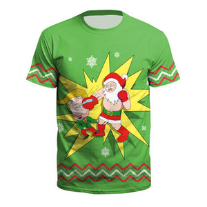 Green Trump Christmas T-Shirt