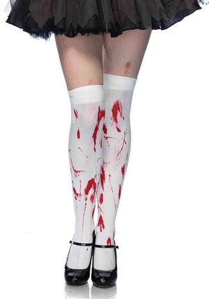 Bloody Zombie Thigh Highs