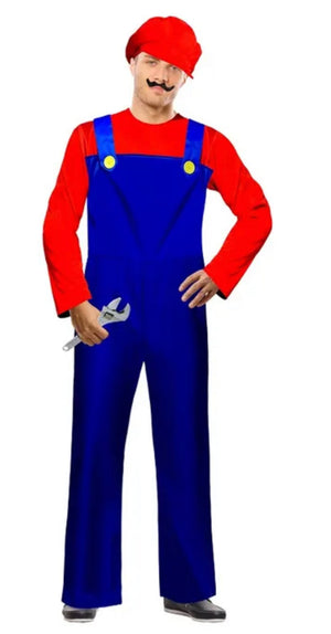 Super Plumber Man Red