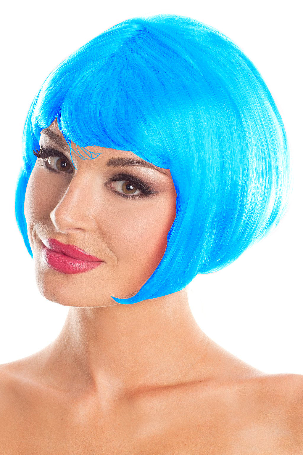 aqua bob wig