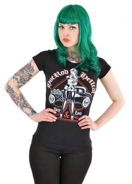 Hellrod Hellcat Dirty & Loud T-Shirt