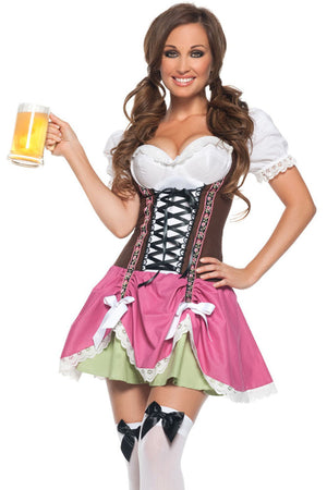 Detailed Oktoberfest Dress OCW6