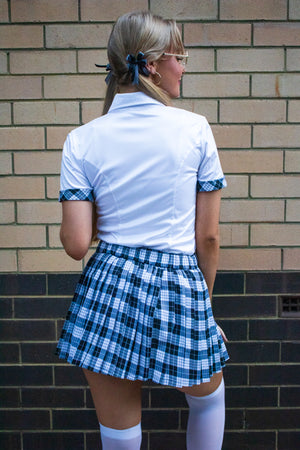 Sexy School Girl Costume (Black & White)