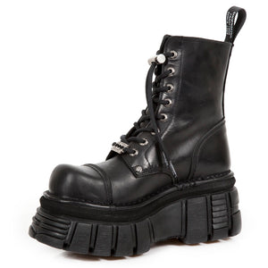 PRE-ORDER M.NEWMILI083-S21 New Rock Lace-Up Platform Boots