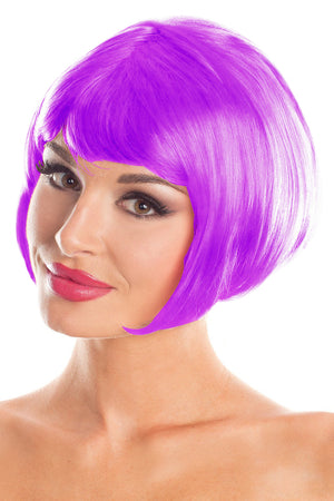 Magenta Bob Party Wig