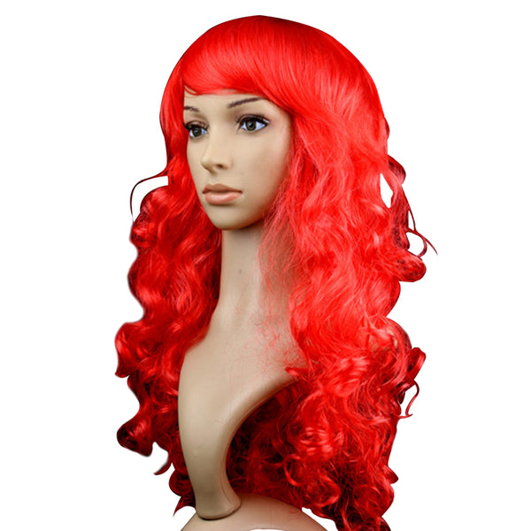 Curly Red Party Wig