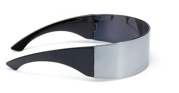 Space Silver Cyclops Glasses