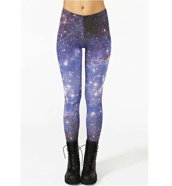 Blue Galaxy Leggings