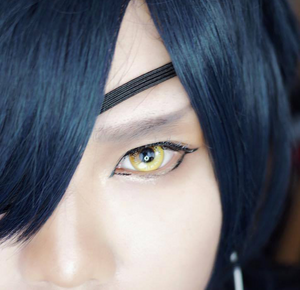 Yellow Anime Contact Lenses