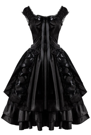 Black Gothic Victorian Dress