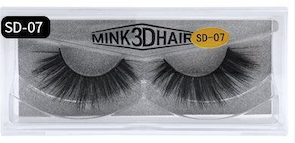 Mink False eyelashes #07