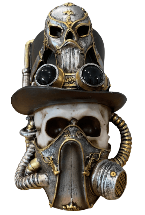 Steampunk Skull Bust
