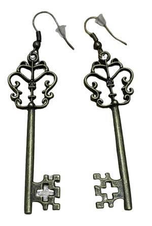 Key Steampunk Earrings