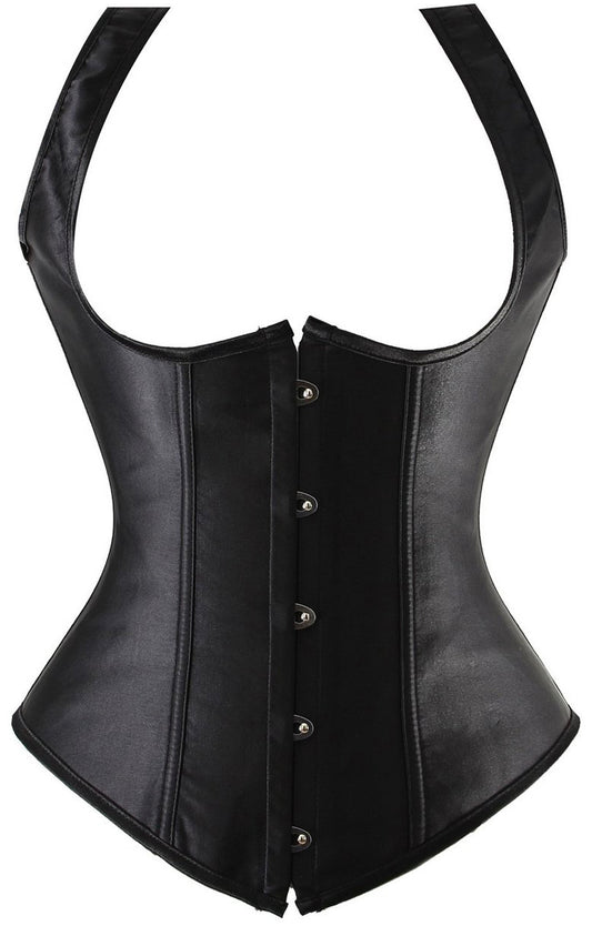 Black Pirate Steampunk Corset Vest Perth