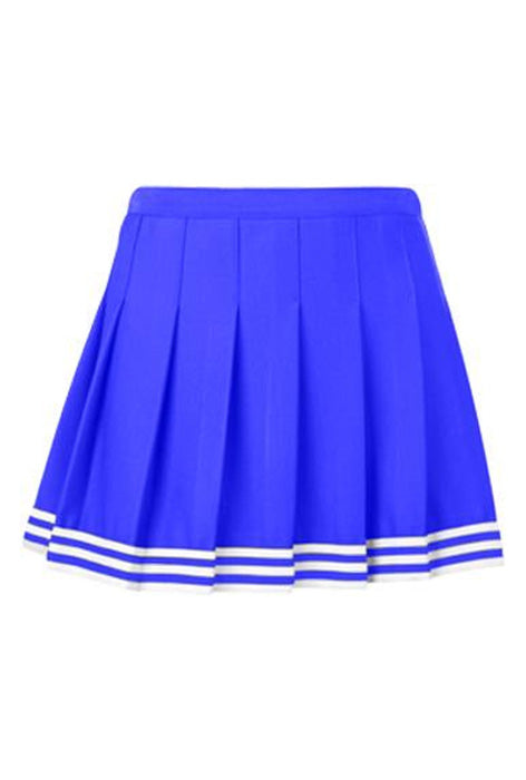 Royal Blue Tennis Pleat Skirt