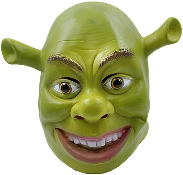 Full Head Shrek Mask