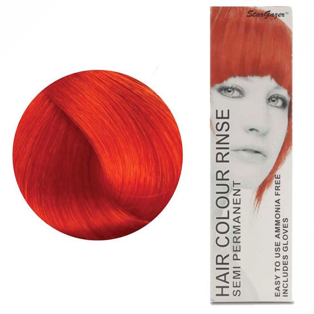 Stargazer - UV Red Semi Hair Dye -