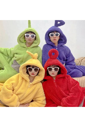 Red Teletubbies Po Onesie