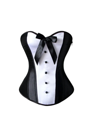 Tuxedo Style Corset