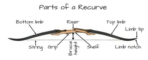 Parts of a Recurve Bow