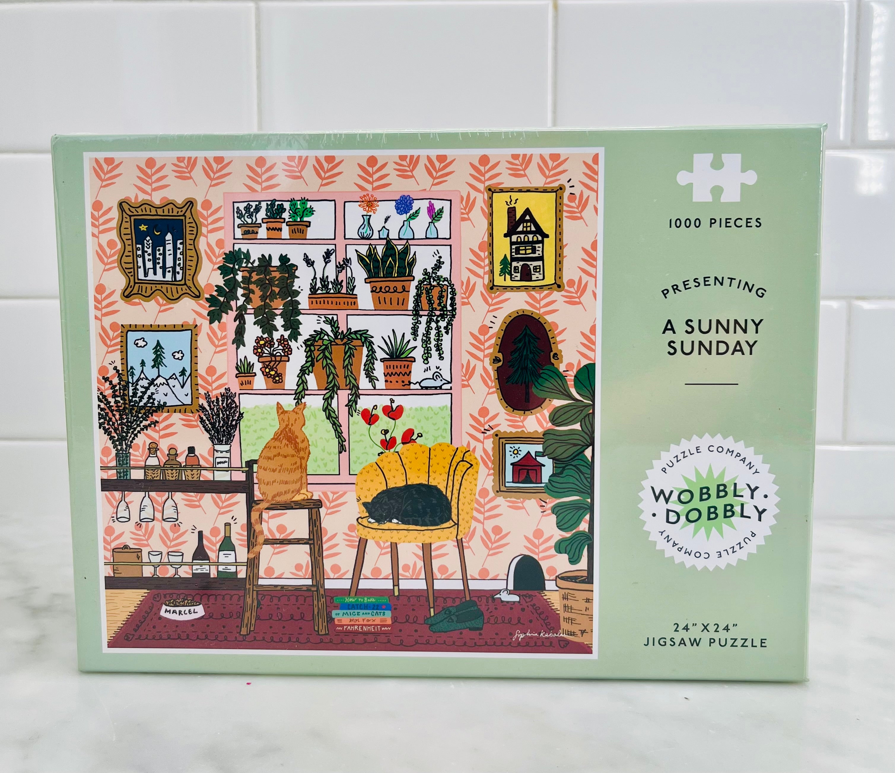 A Sunny Sunday - Wobbly Dobbly Puzzle Co