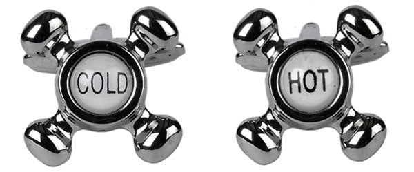 Hot And Cold Tap Cufflinks