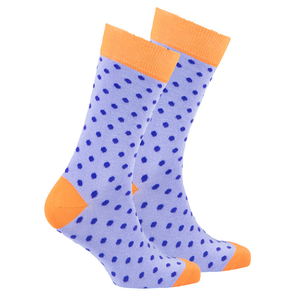 Men's Amethyst Dot Socks - Socks n Socks