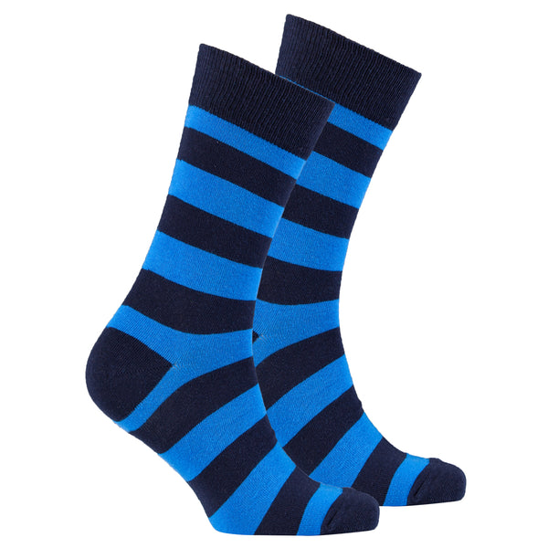 Men's Navy Rugby Socks - Socks n Socks