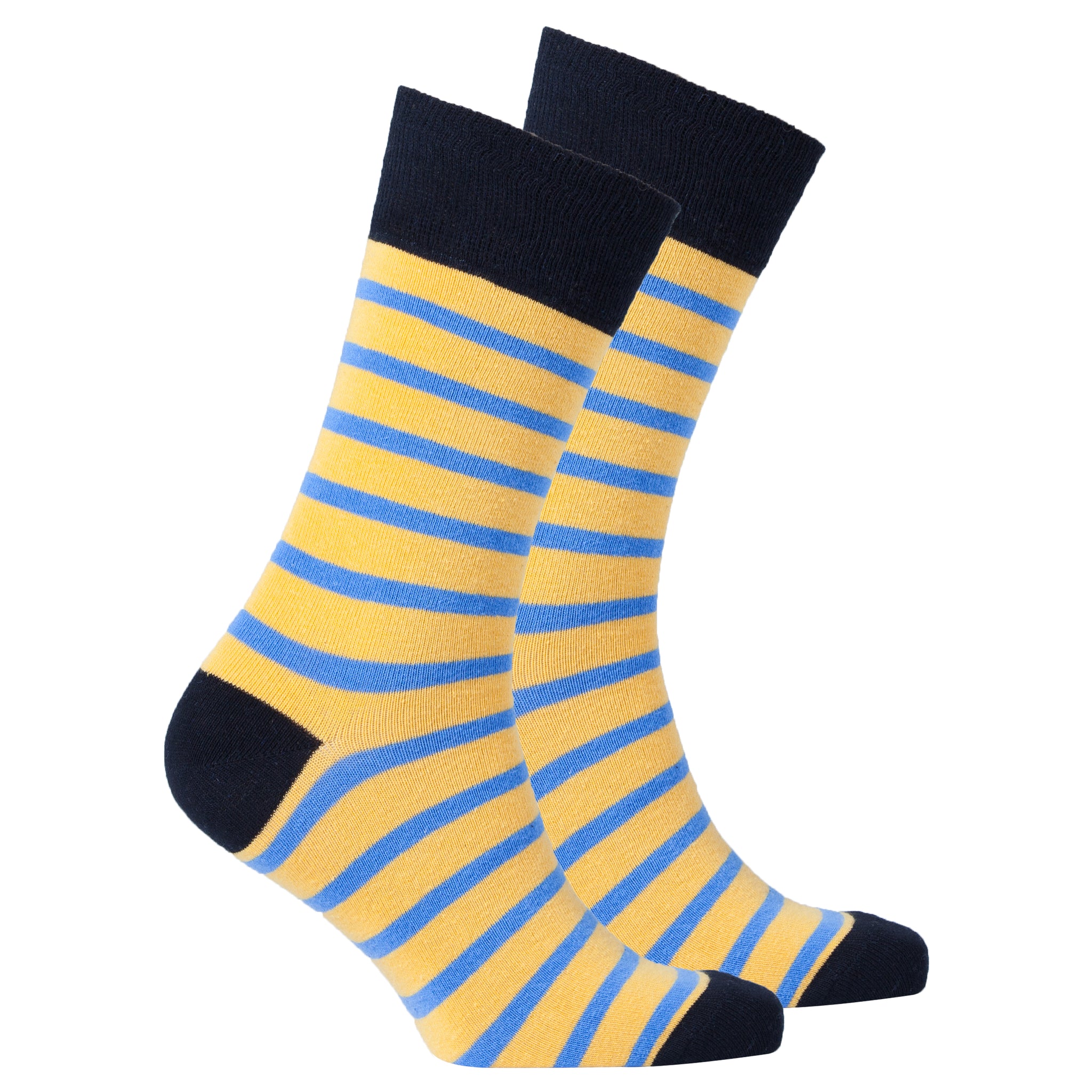 Men's Blonde Stripe Socks - Socks n Socks