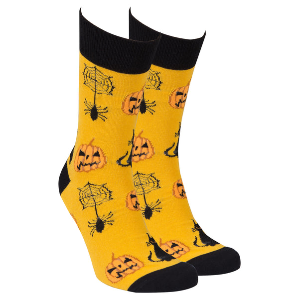 Men's Jack-O'-Lantern Socks - Socks n Socks