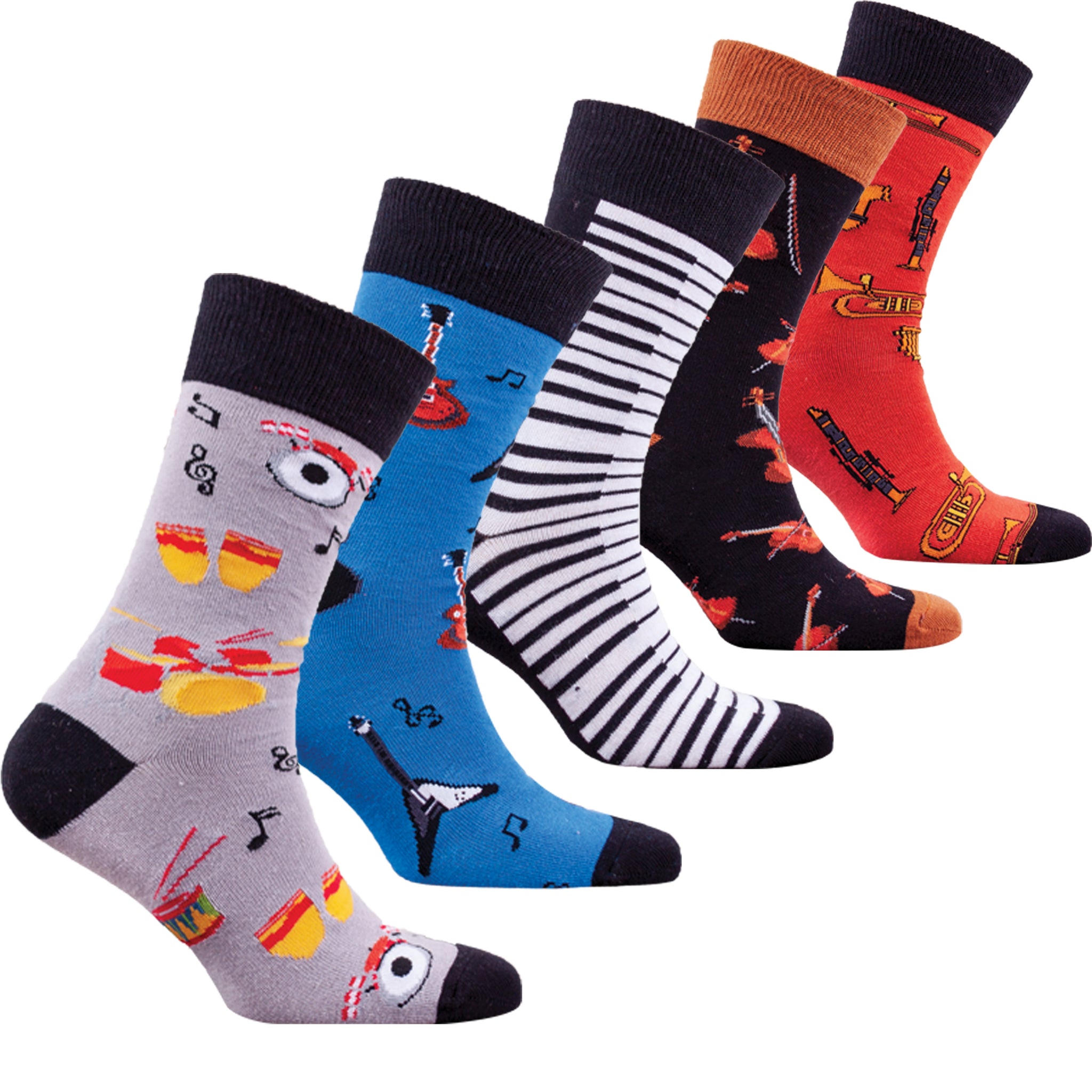 Men's Music Socks - Socks n Socks