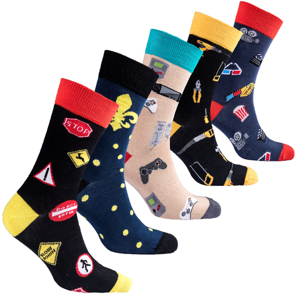 Men's Entertainment Socks - Socks n Socks