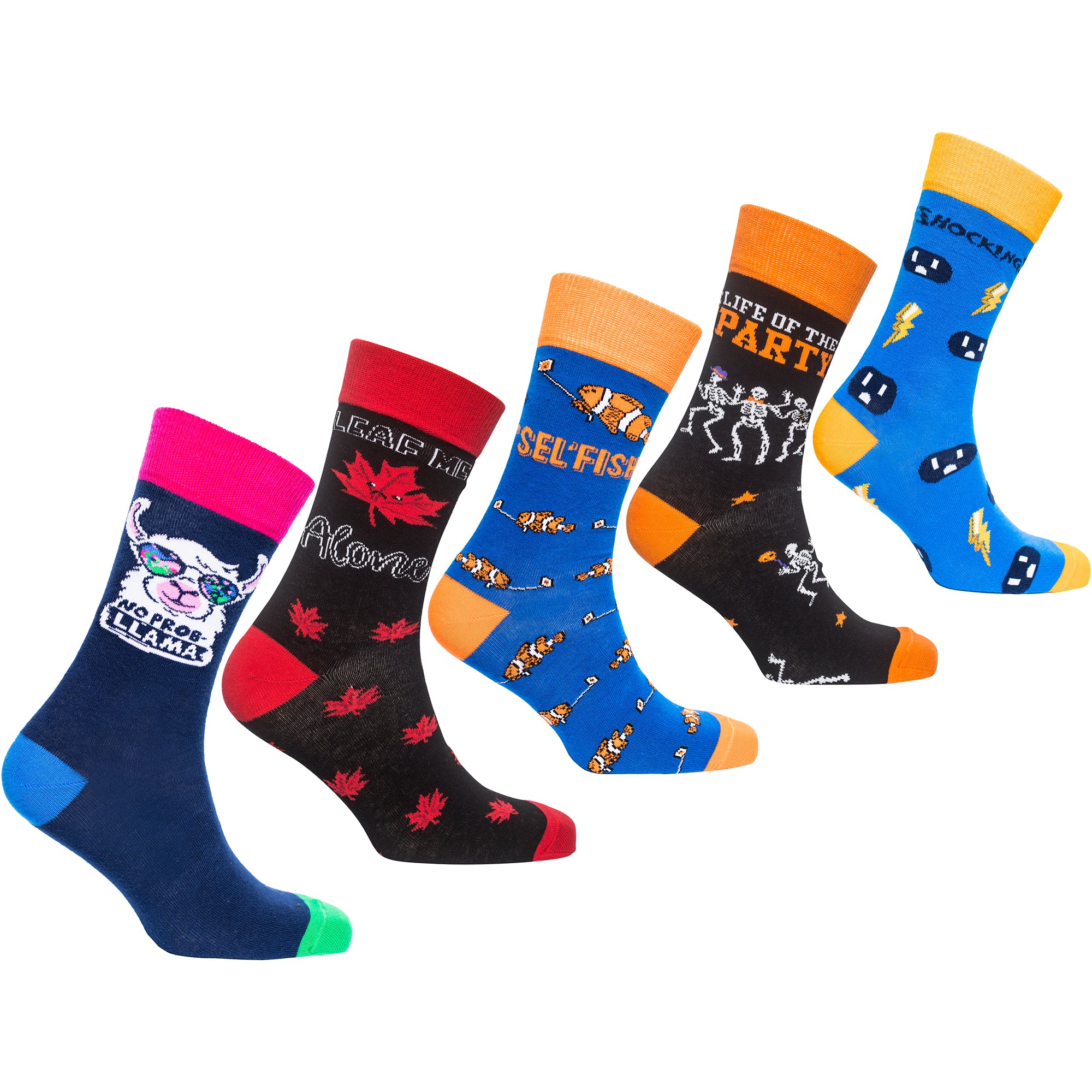 Men 5-Pack Gift Box Socks - Socks n Socks