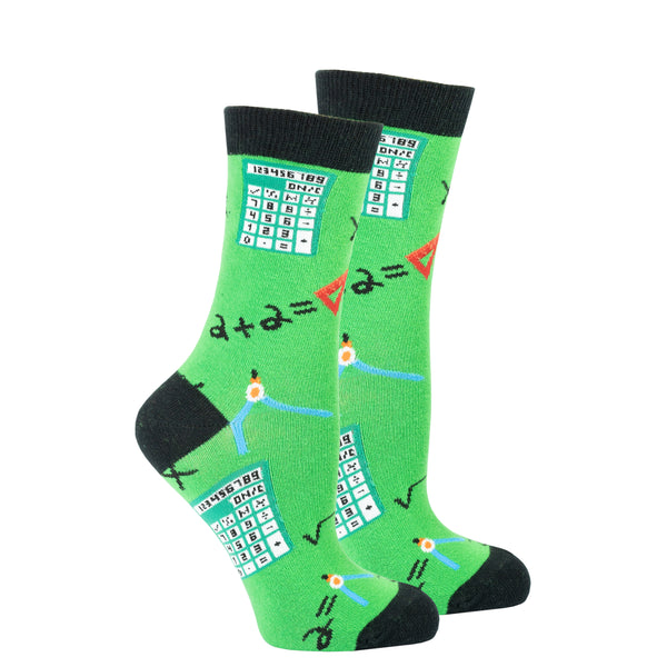 Women's Calculator Socks - Socks n Socks
