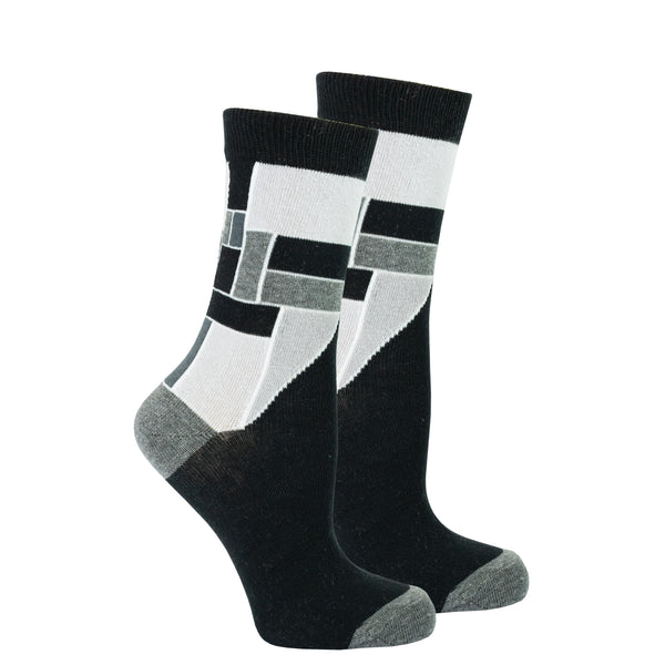 Women's Stone Cube Socks - Socks n Socks