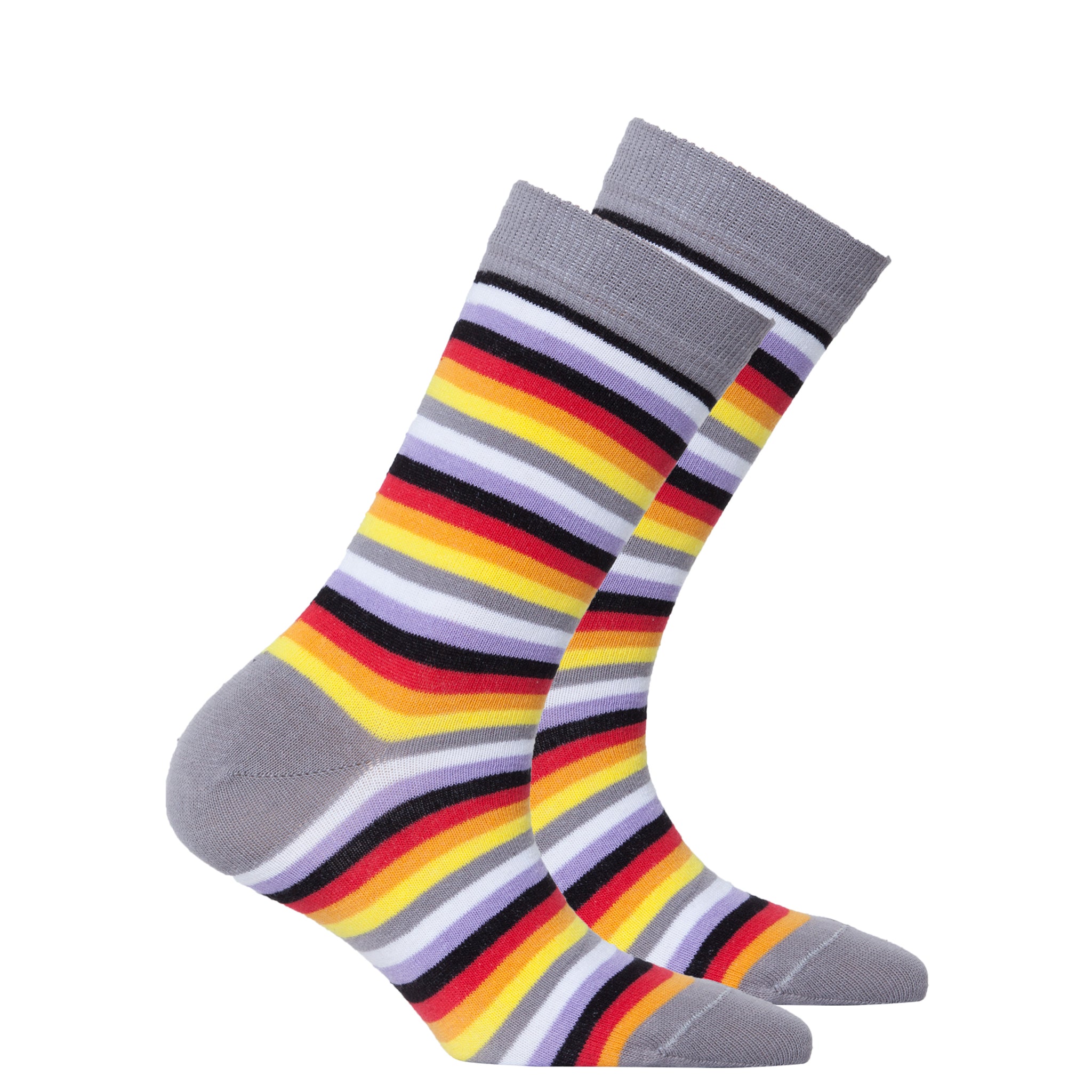 Women's Cloud Stripe Socks - Socks n Socks