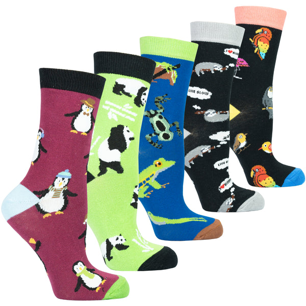 Women's Wildlife Socks Set - Socks n Socks