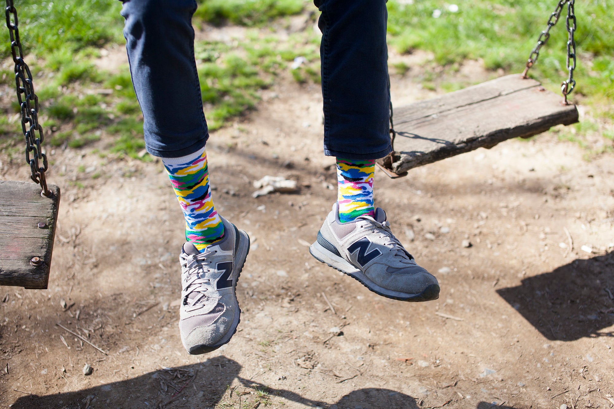 Men's Pearl Camo Socks - Socks n Socks