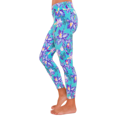 Patterned Yoga Leggings | Yoga Patterned Leggings For Women | Liquido ...