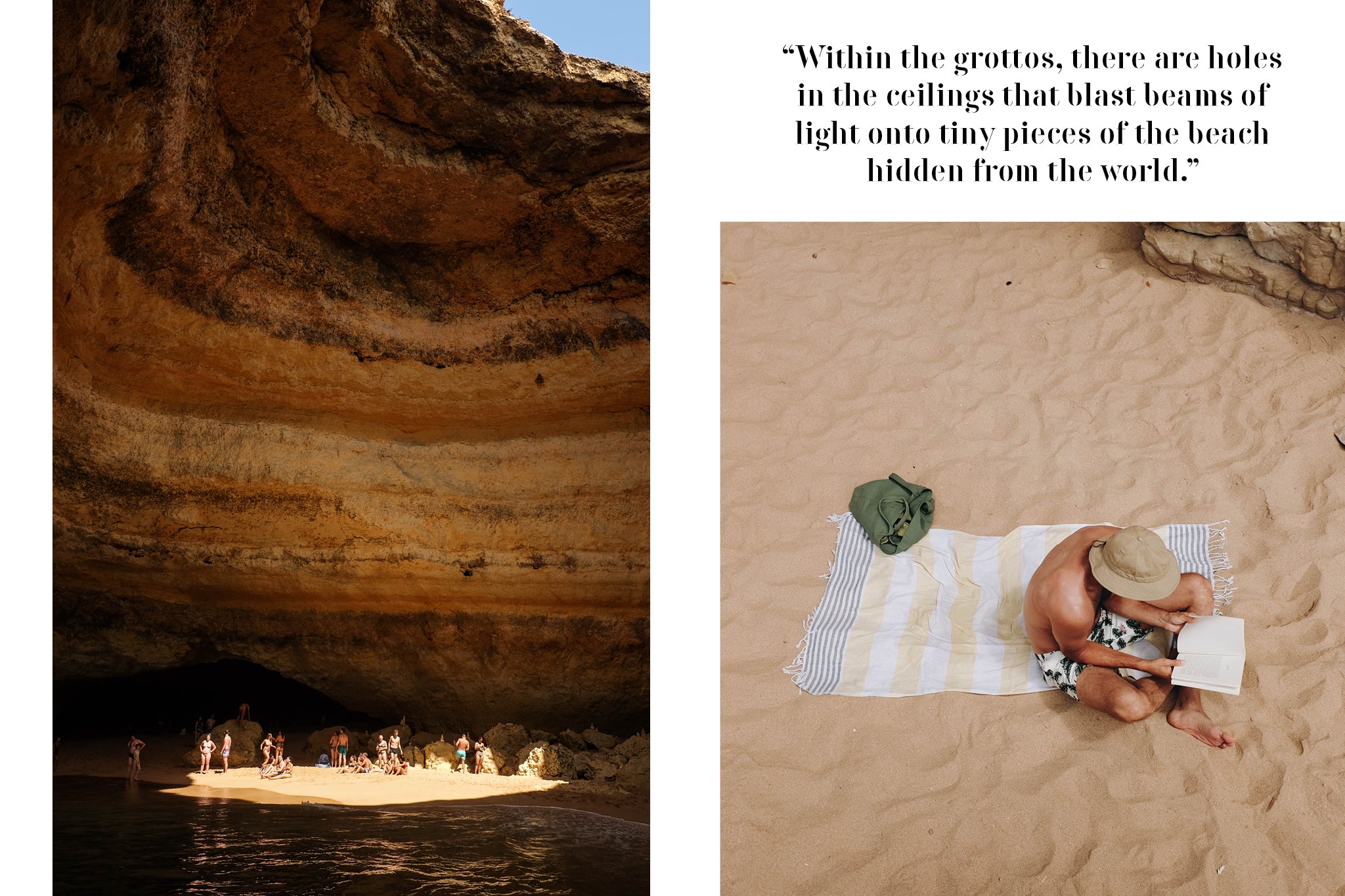 Cuevas y grutas escondidas en Portugal