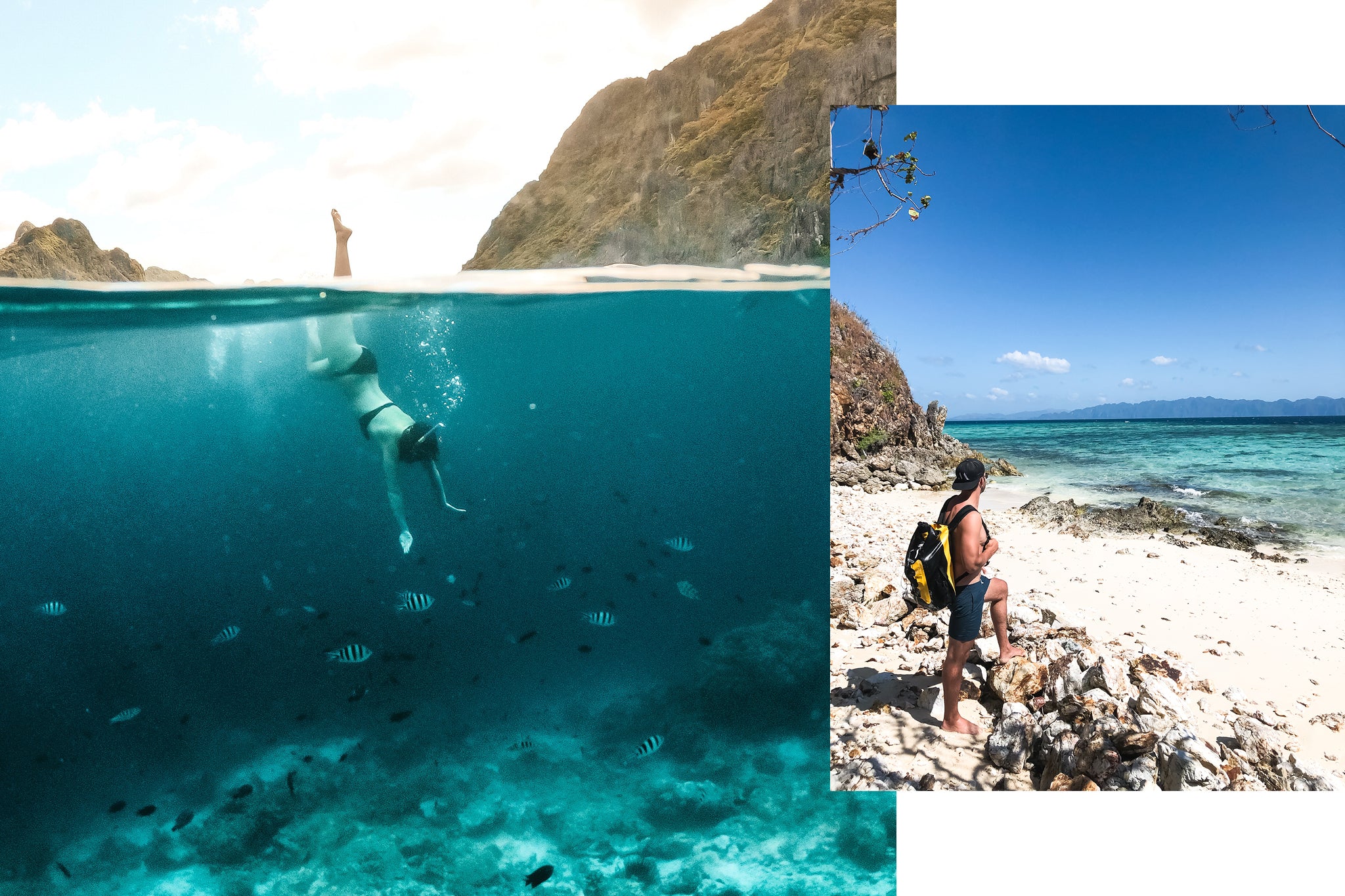 Bucear en Filipinas y explorar las playas.